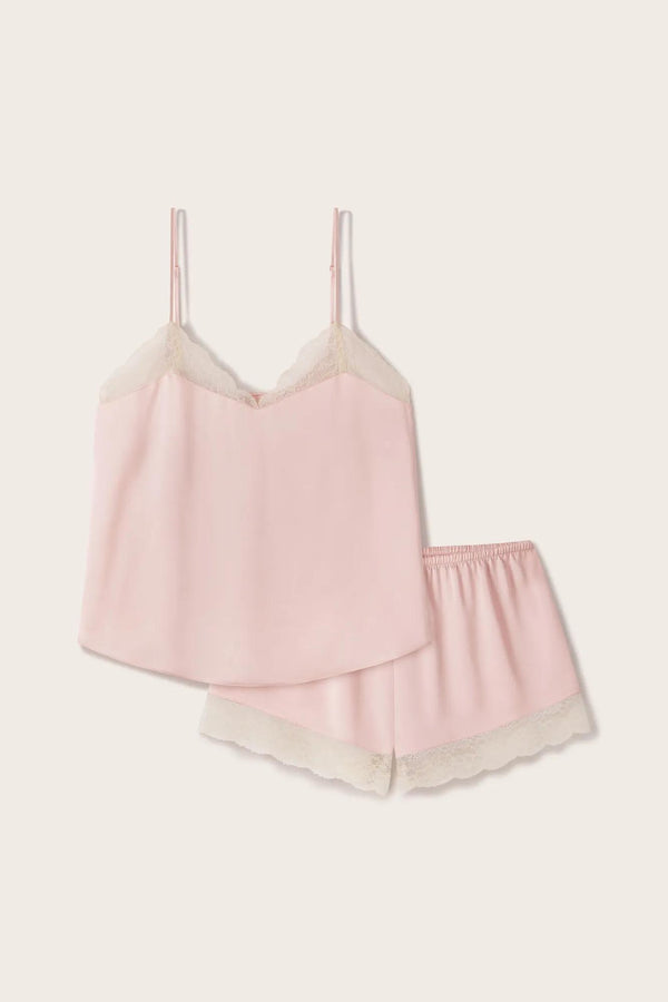 Washable Silk Lace Cami & Short Set - Image 5