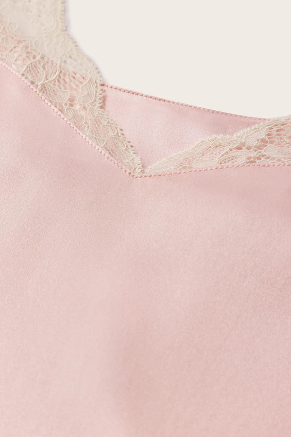 Washable Silk Lace Cami & Short Set - Image 4