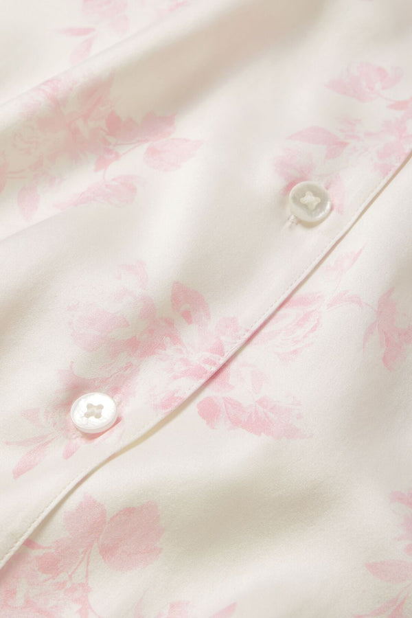 Inez Washable Silk Printed Short PJ Set - Image 5