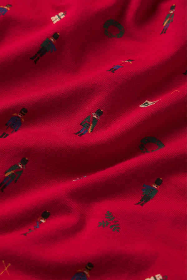Kids Printed TENCEL™ Modal Unisex Long PJ Set - Image 4