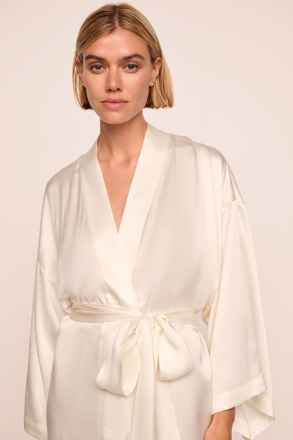 Inez Washable Silk Robe - Image 2