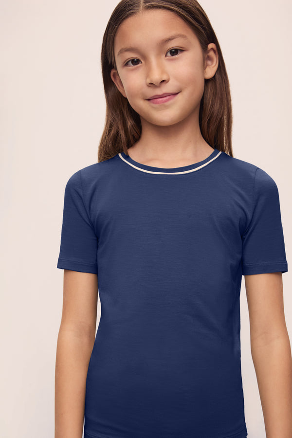 Kids TENCEL™ Modal Unisex Short PJ Set - Image 4