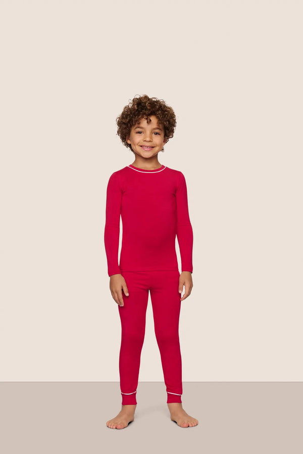 Kids TENCEL™ Modal Unisex Long PJ Set