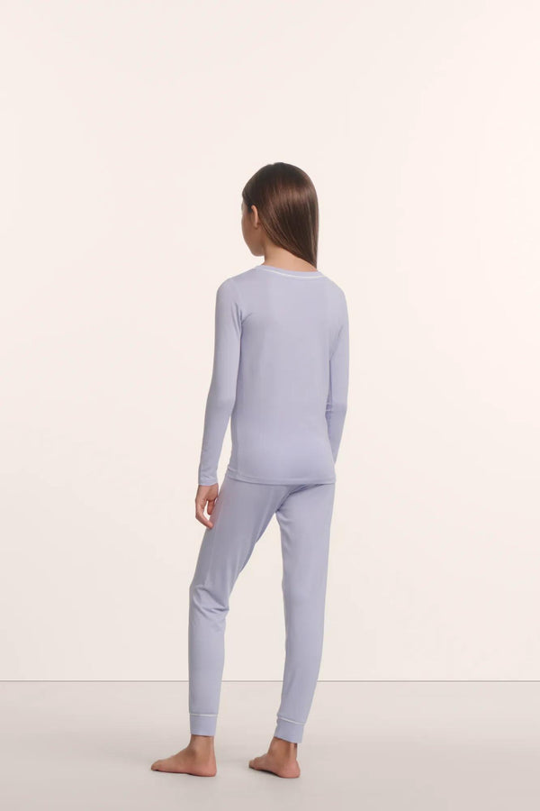 Kids TENCEL™ Modal Unisex Long PJ Set - Image 2