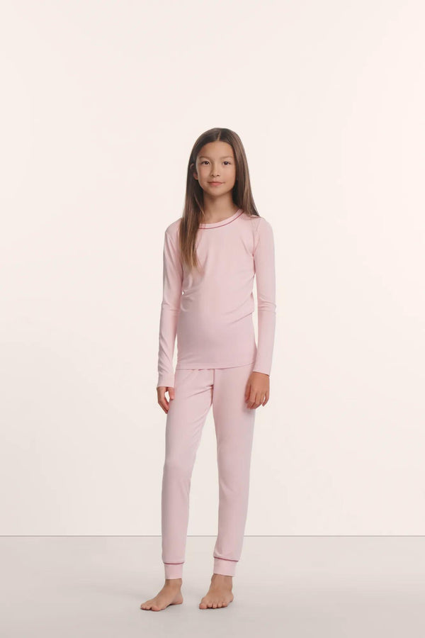 Kids TENCEL™ Modal Unisex Long PJ Set