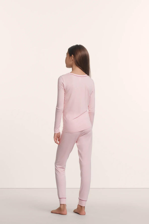 Kids TENCEL™ Modal Unisex Long PJ Set - Image 3