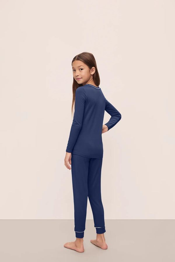 Kids TENCEL™ Modal Unisex Long PJ Set - Image 3