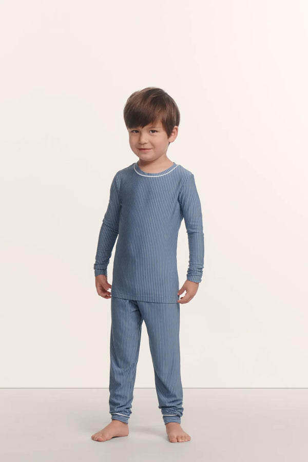 Kids Printed TENCEL™ Modal Unisex Long PJ Set