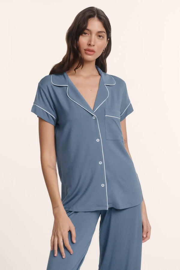 Gisele TENCEL™ Modal Short Sleeve Cropped PJ Set - Image 2