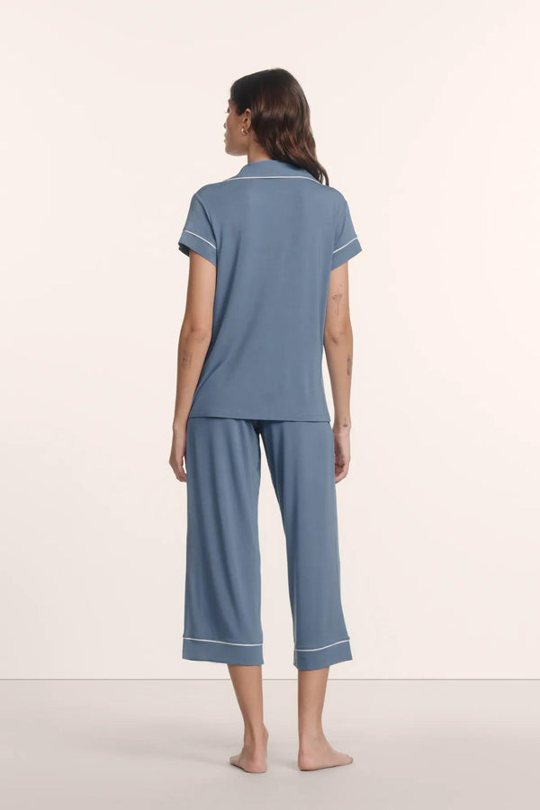 Gisele TENCEL™ Modal Short Sleeve Cropped PJ Set - Image 3