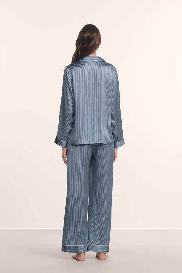 Inez Washable Silk Printed Long PJ Set - Image 2