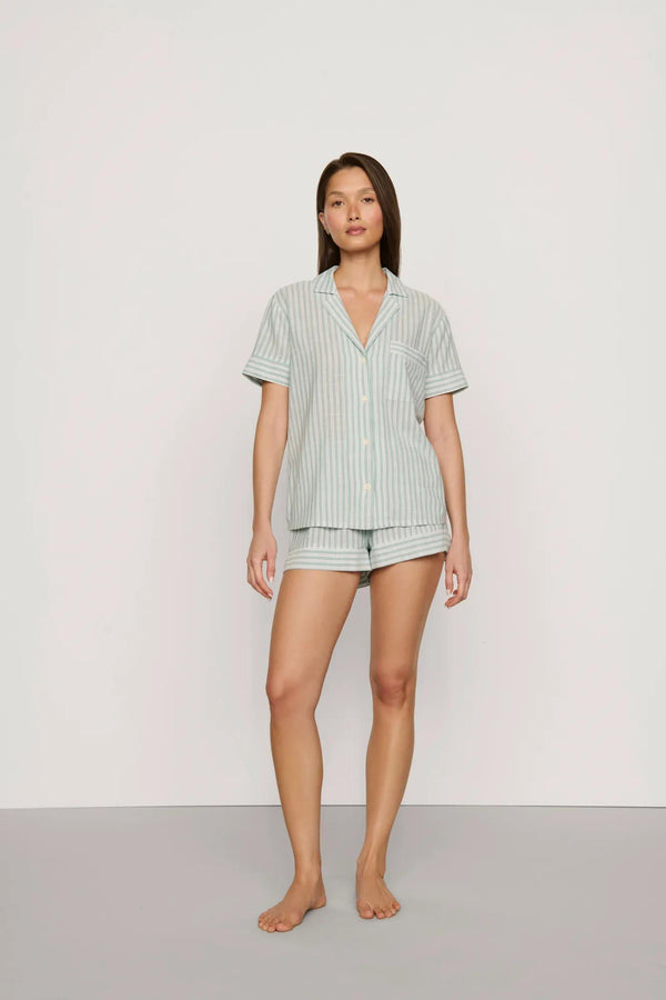 Nautico Shortie Short PJ Set - Image 2