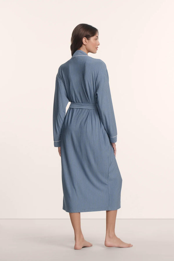 Gisele Printed TENCEL™ Modal Long Robe - Image 3
